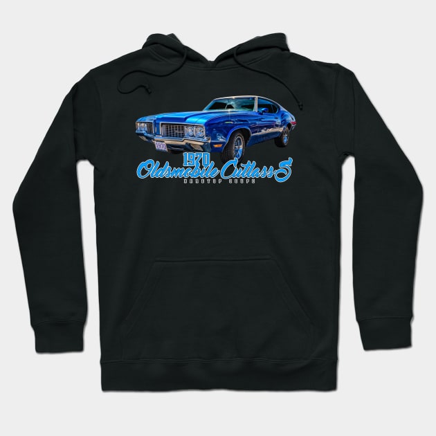 1970 Oldsmobile Cutlass S Hardtop Coupe Hoodie by Gestalt Imagery